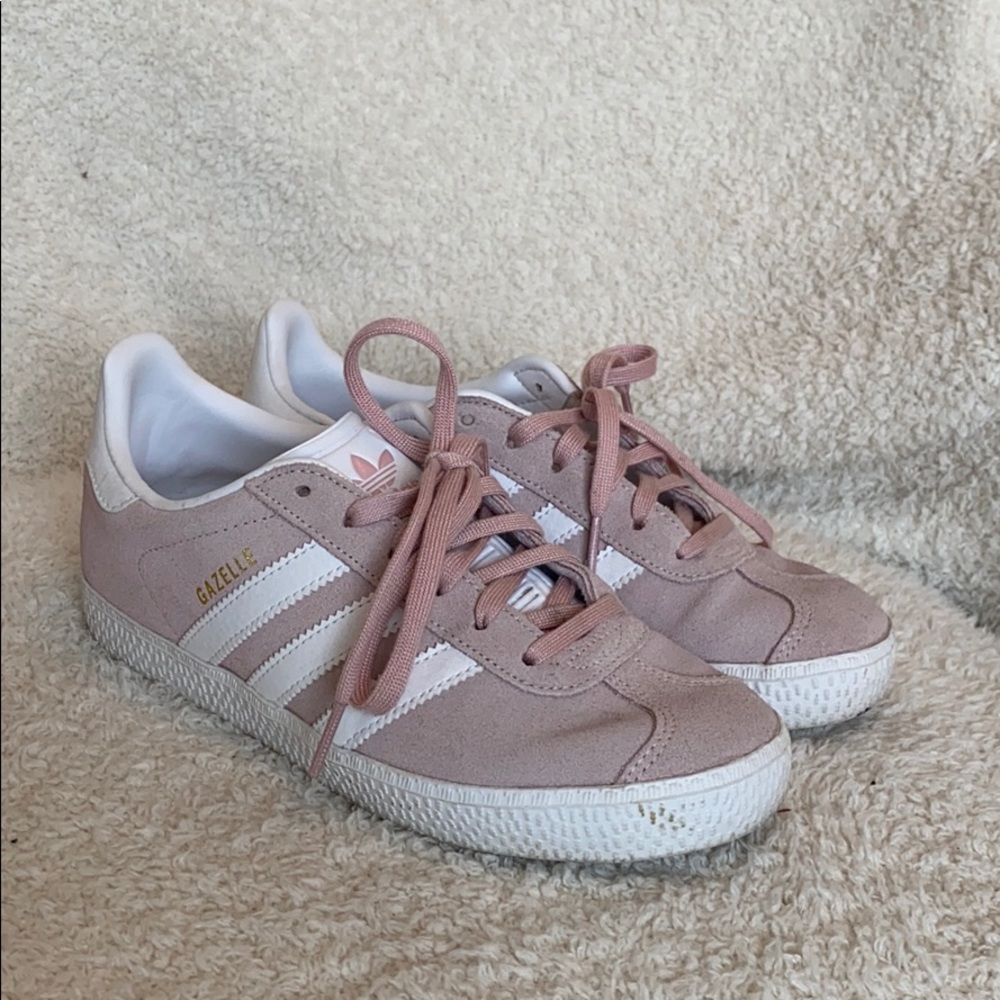 Kids Pink Adidas Gazelle